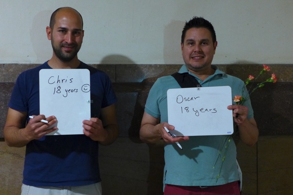 Philadelphia Chris and Oscar  #oy (better photo)