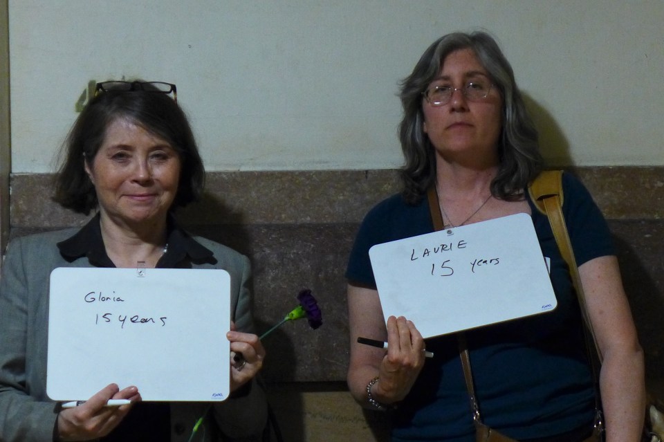 Philadelphia Gloria and Lori #oy