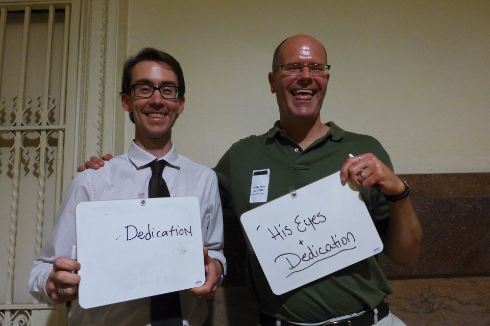 Philadelphia Gregory and Daniel show us - both wrote dedication