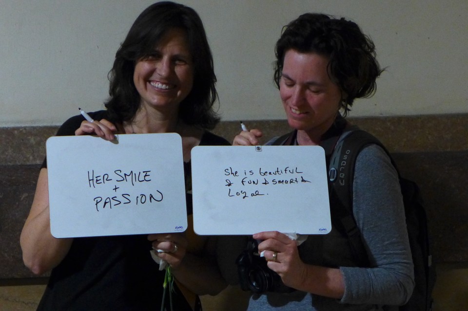 Philadelphia Kristin and Catherine show us