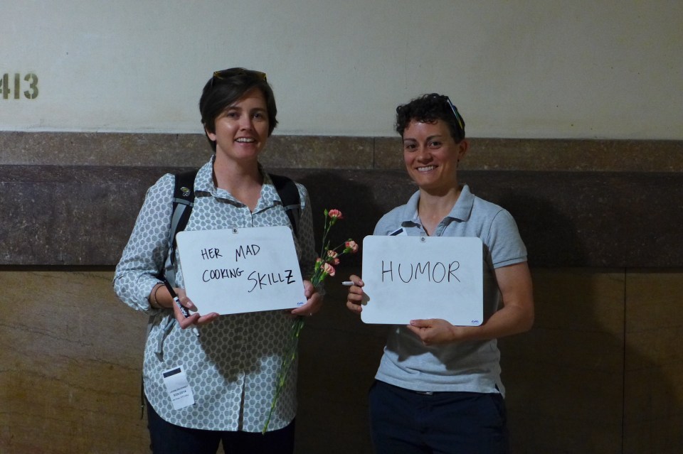 Philadelphia Laura and Cat show us (better photo)