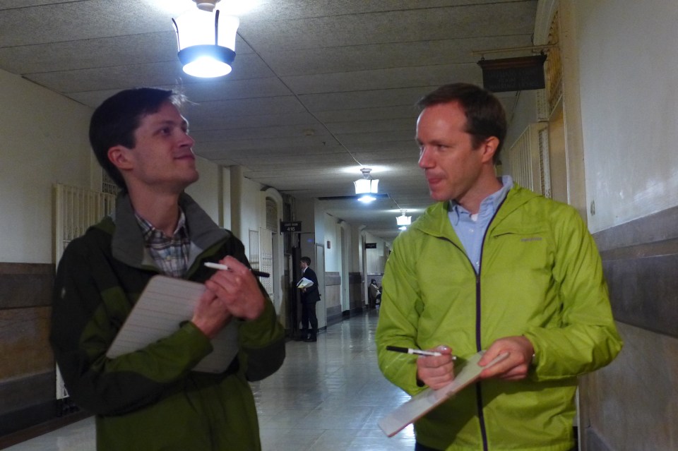 Philadelphia Michael and Don thinking 1