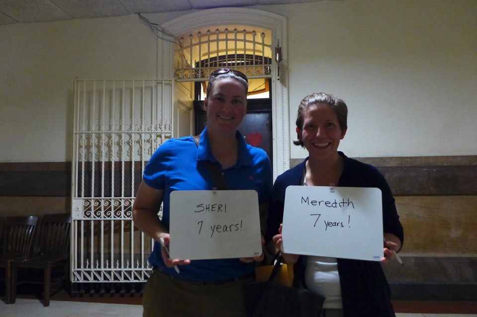 Philadelphia Sheri and Meredith #oy