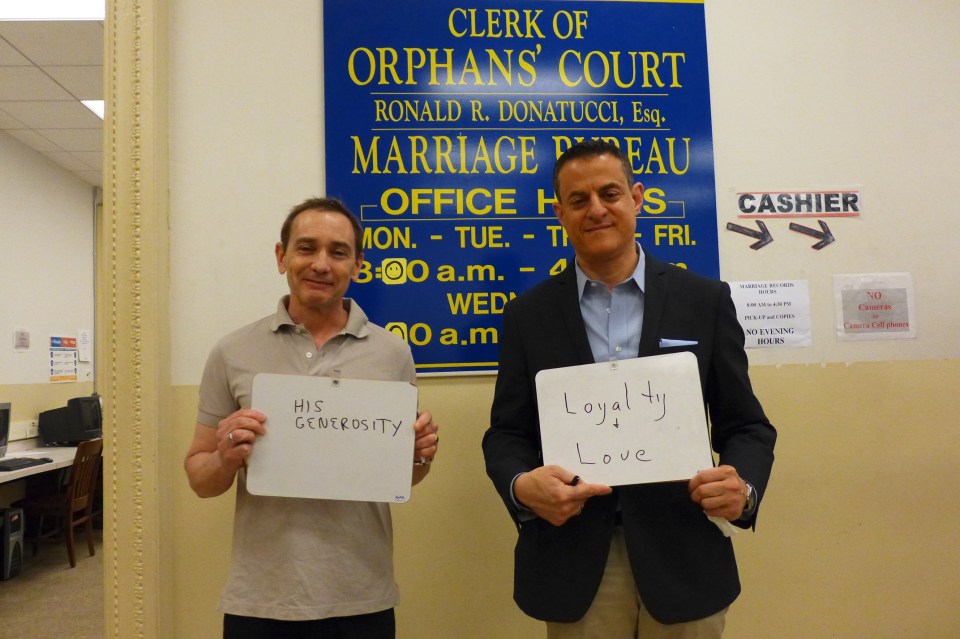 Philadelphia Tom and Alfred show us