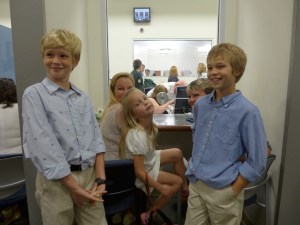 But their sister was NOT having it (it was super late, to be fair)