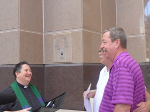 PB Marion and Wayne wedding laughing - use!